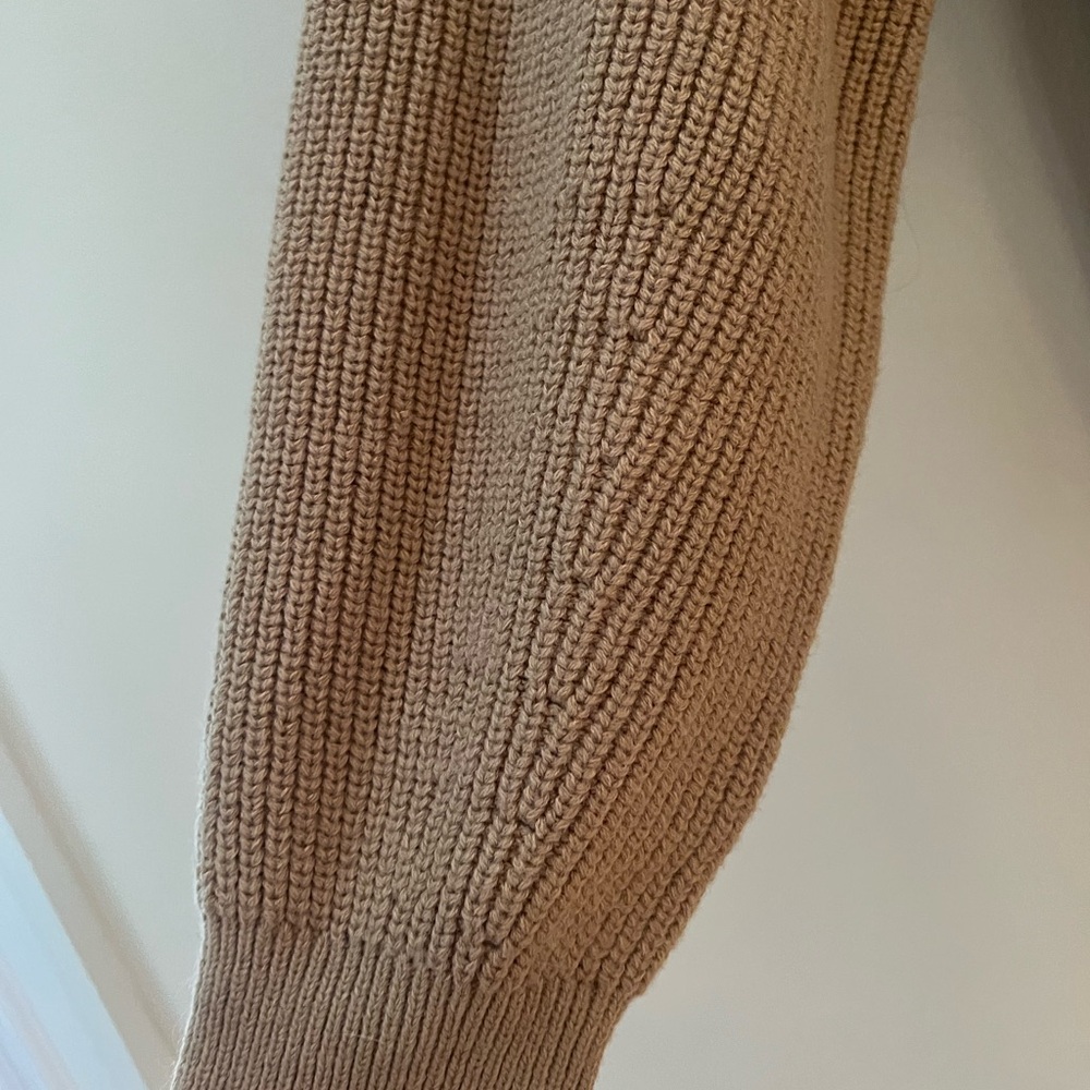 Banana Republic Women's Camel Button-Up Cardigan - Picture 7 of 12